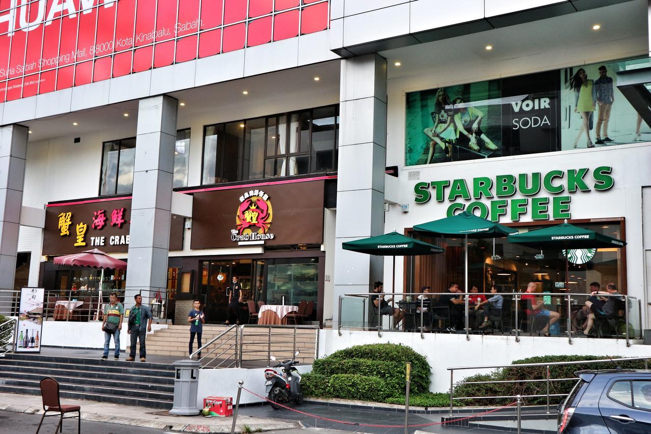 Escape Backpackers Kk Hostel โกตาคินาบาลู ภายนอก รูปภาพ